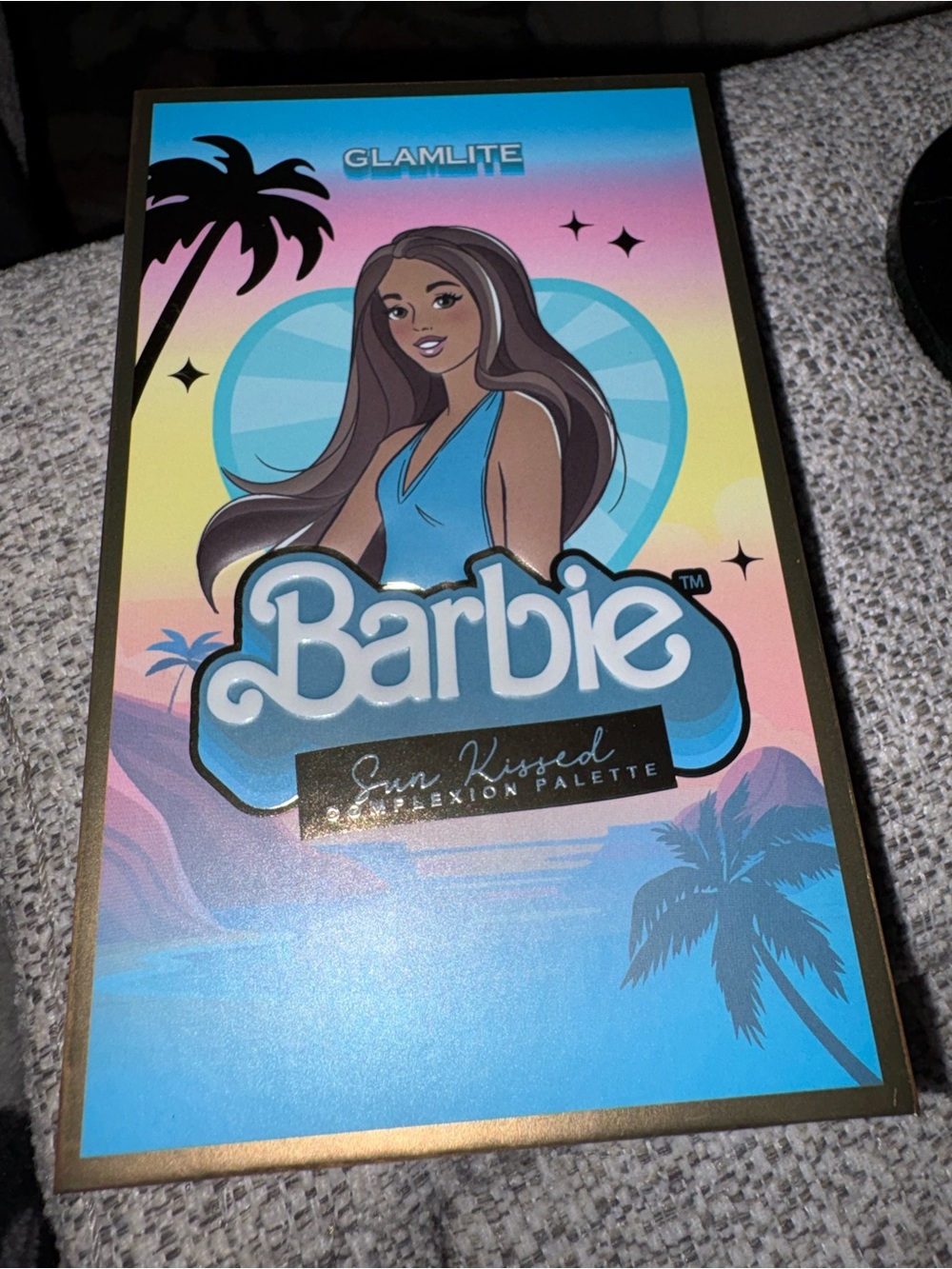 Glamlite Barbie Sun Kissed Blush Palette - Blue